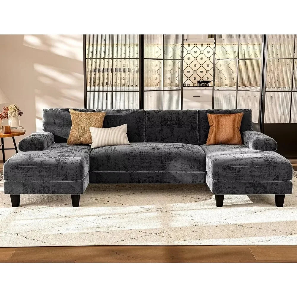 Txtin's U Shaped Sectional Sofa Living Room Couch