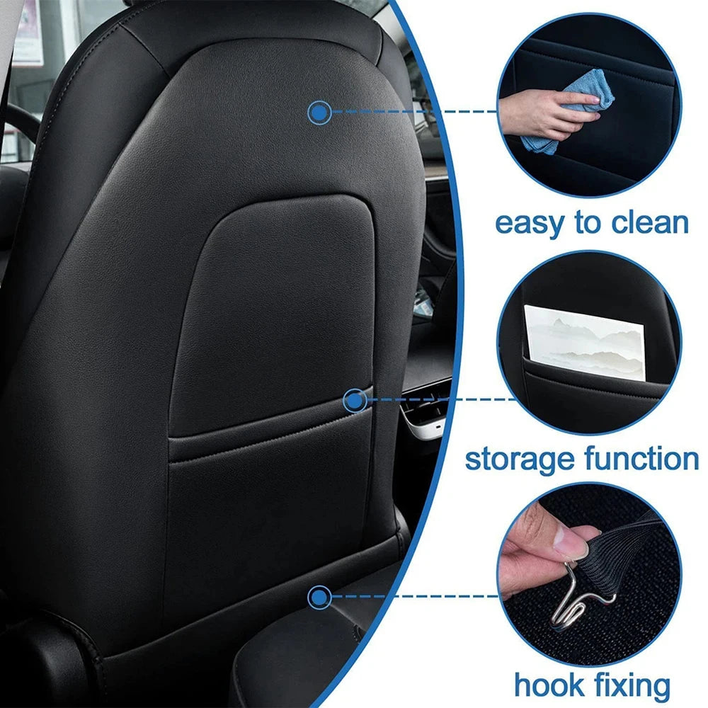 Tesla Model 3 Y Car Seat Back Protective Mat Anti Scratch