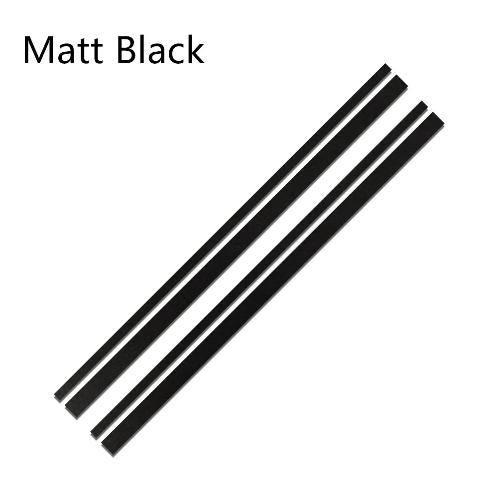 2PCS Universal Car Side Body Waist Line Stickers Auto Accessories for BMW Suzuki Volvo Tesla Skoda Volkswagen Audi Seat Subaru
