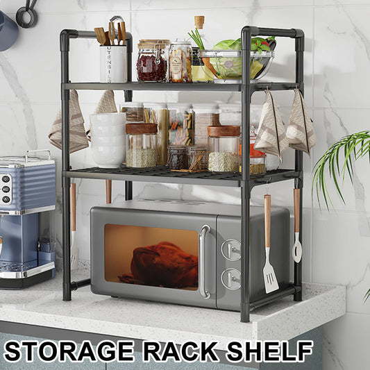 Microwave Shelf Kitchen Storage Rack Multi Layer Organizer
