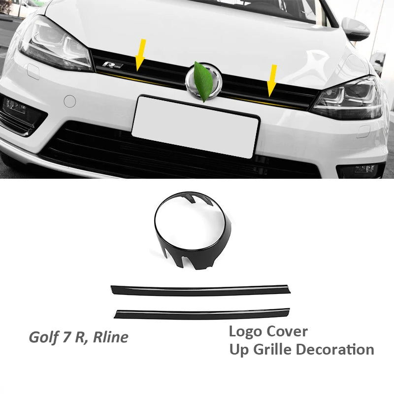 Golf 7 VW R Line Grille Decorative Logo Cover Strips