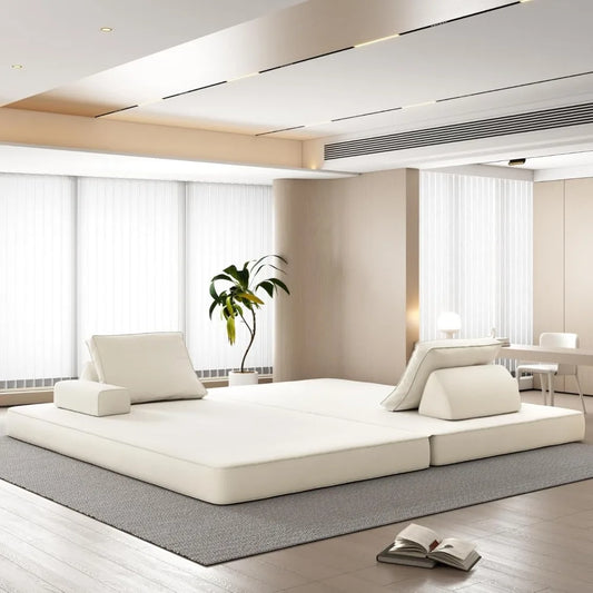 HUANZHUANG 3 In 1 Convertible Sofa Bed For Living Room