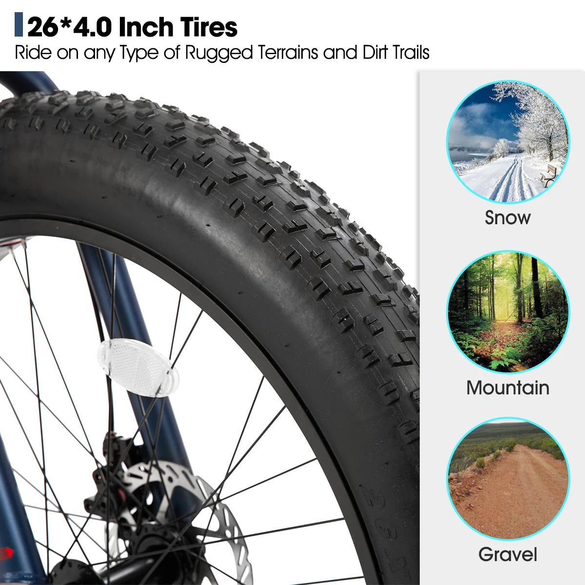 Hiland Kids Fat Tire Mountain Bike for Adventure and Fun