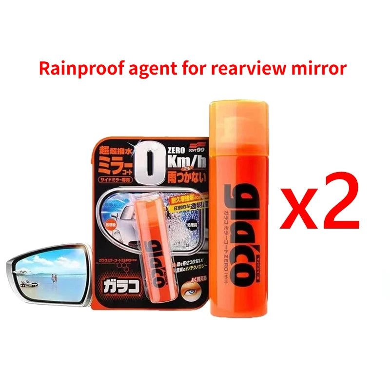 Soft99 Glaco Japan Car Windshield Glass Water Repellent Oil Film Removal Rain Glass Hydrophobic Coating Anti-rain for Car Glass