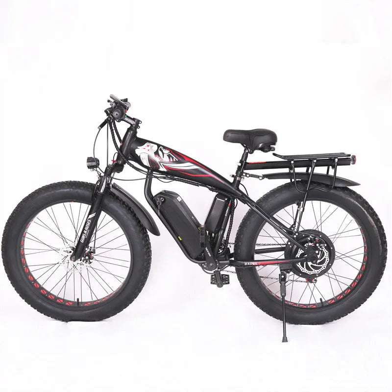 Fat Tire Electric Bicycle 1000W 48V 17Ah Mountain Bike