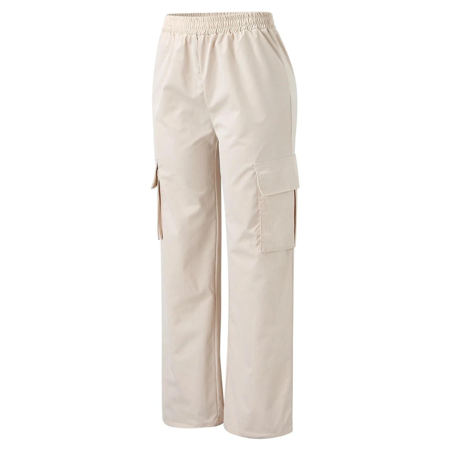 Chic Women Baggy Joggers Casual High Waist Cargo Pants