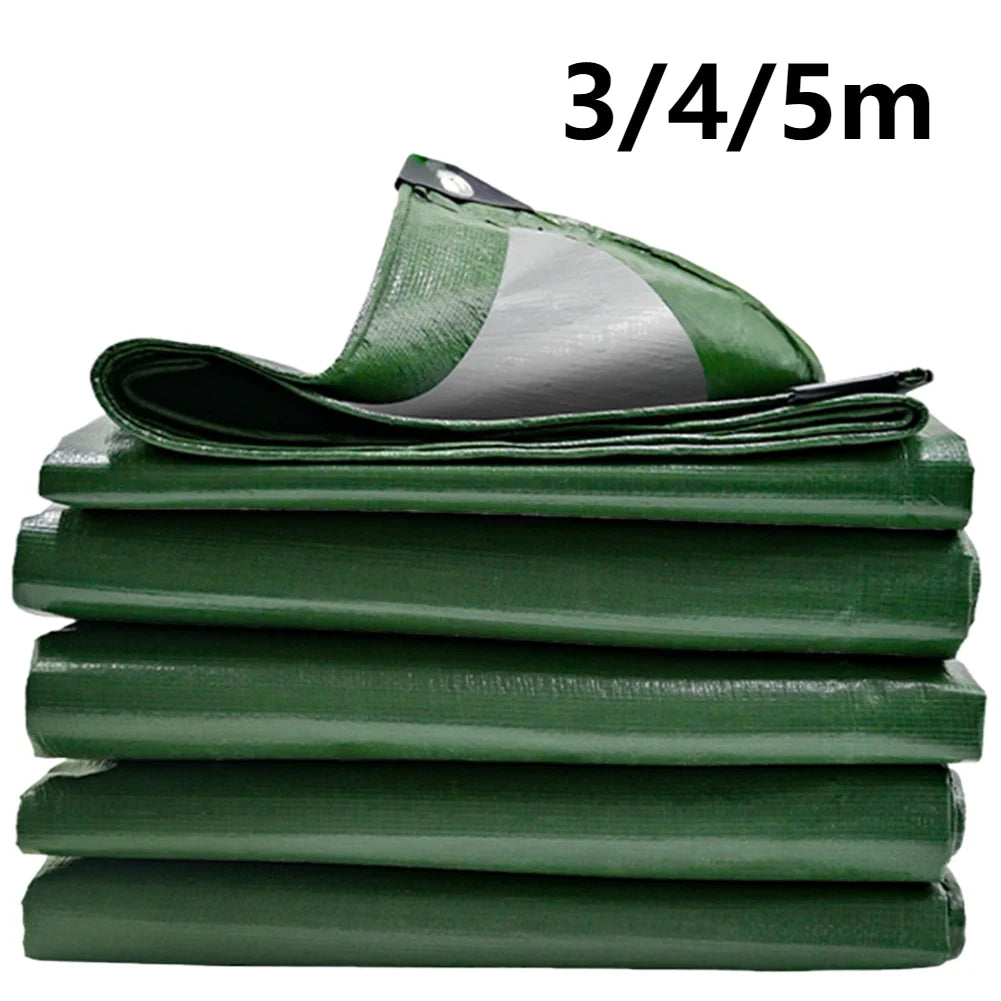 Large Tarpaulin Waterproof Heavy Duty Rain Cloth Truck Tarp Cover Outdoor Camping Tent Canopy Pergola Sun Shade Car Shed Awning