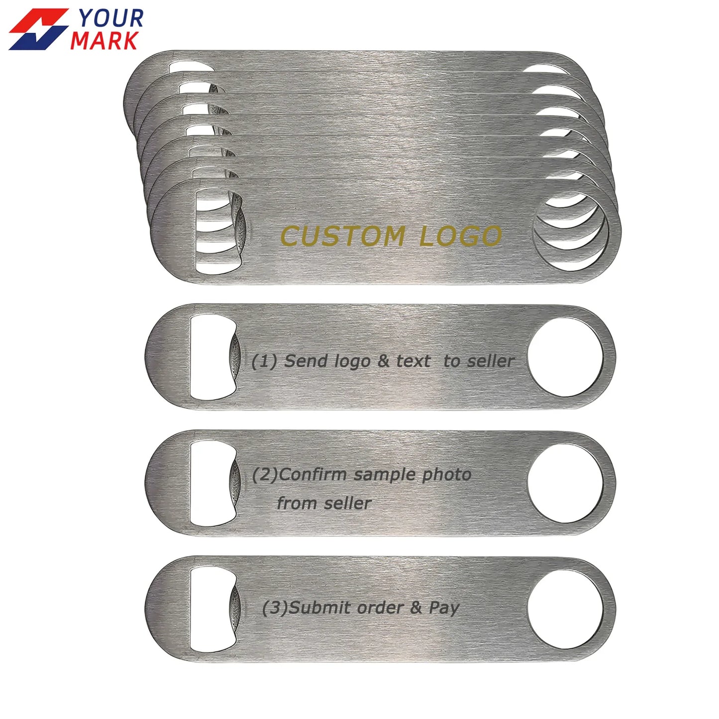 Feature Fast Lever Bottle Opener Stainless Steel Pro Bar Accessory