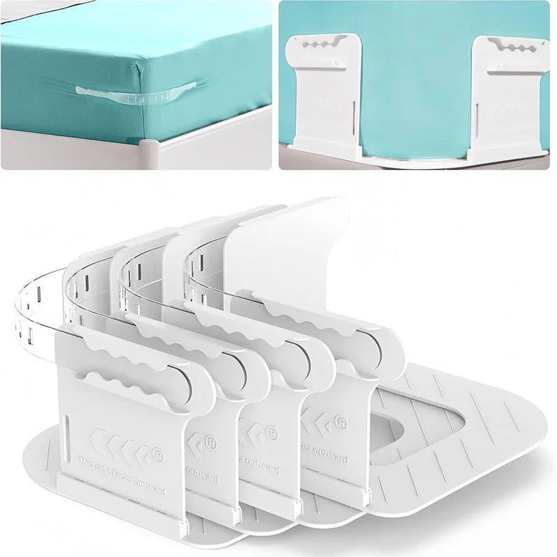 Invisible Bed Sheet Clip Set for Secure Bed Covering