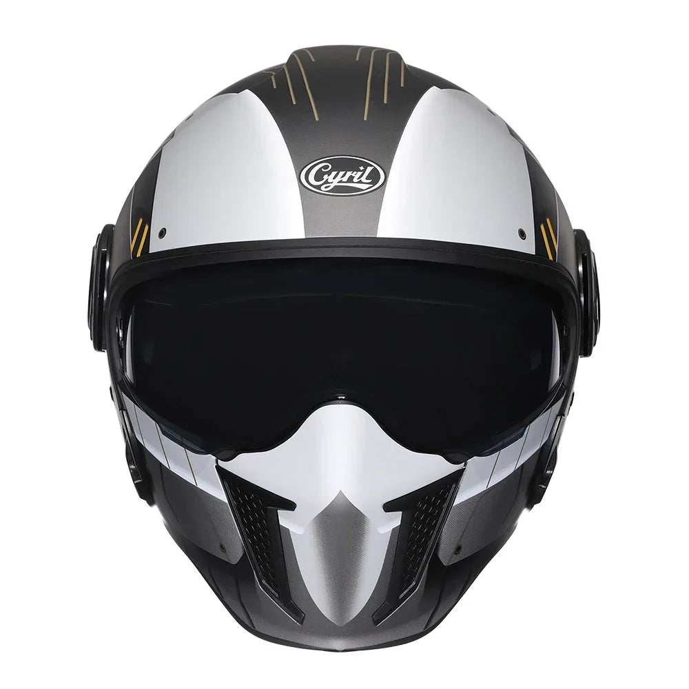 Cyril Modular Motorcycle Helmet DOT ECE Approved Full Face