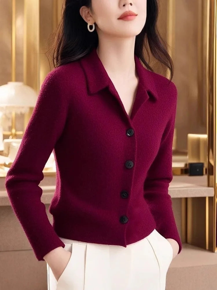 Women Thin Cardigan Sweater Lightweight Knit Outerwear Jacket
