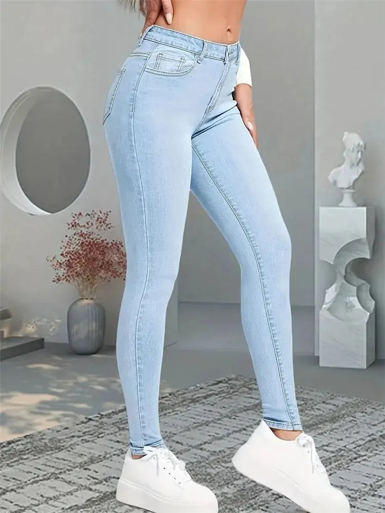 Women Slim Fit Stretch Denim Skinny Jeans for All Occasions