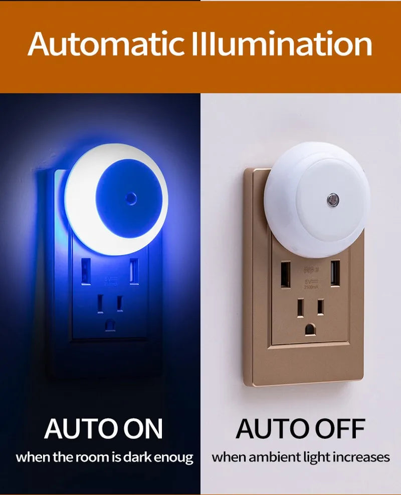 Smart LED Night Light With Sensors For Kids And Babies