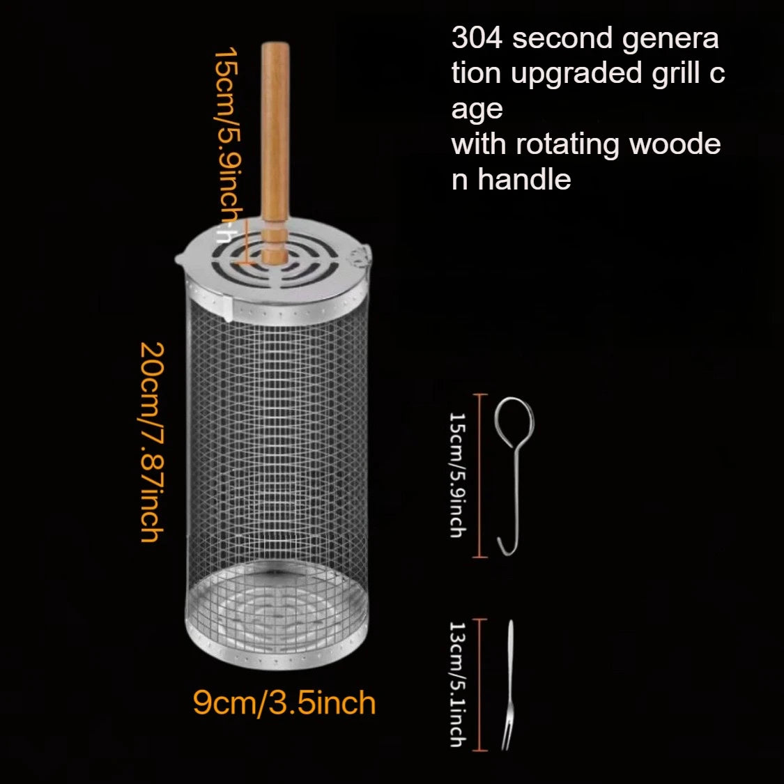 Nesting Grill Baskets For Perfect Barbecue Cooking Every Time