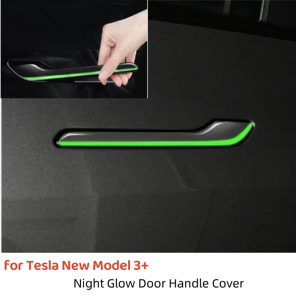 WayModGarge Luminous Door Handle Covers For Tesla Model Y Juniper