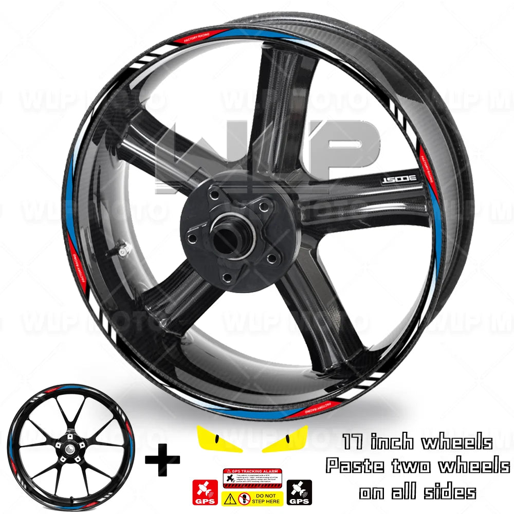 Choice Reflective Motorcycle Wheel Tape Stickers For Ducati