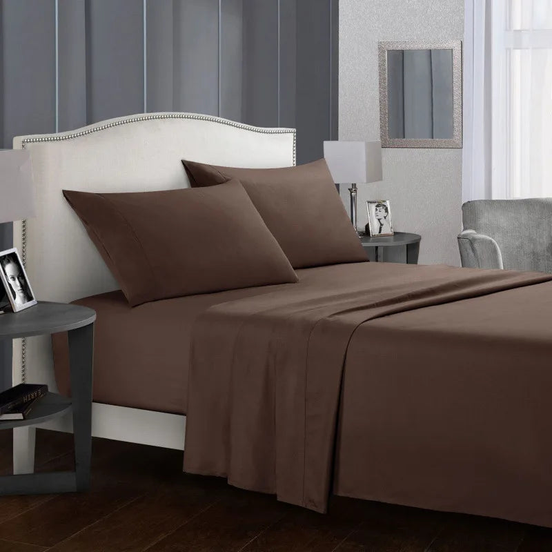 Solid Bed Linen Set for Comfortable Sleep Experience