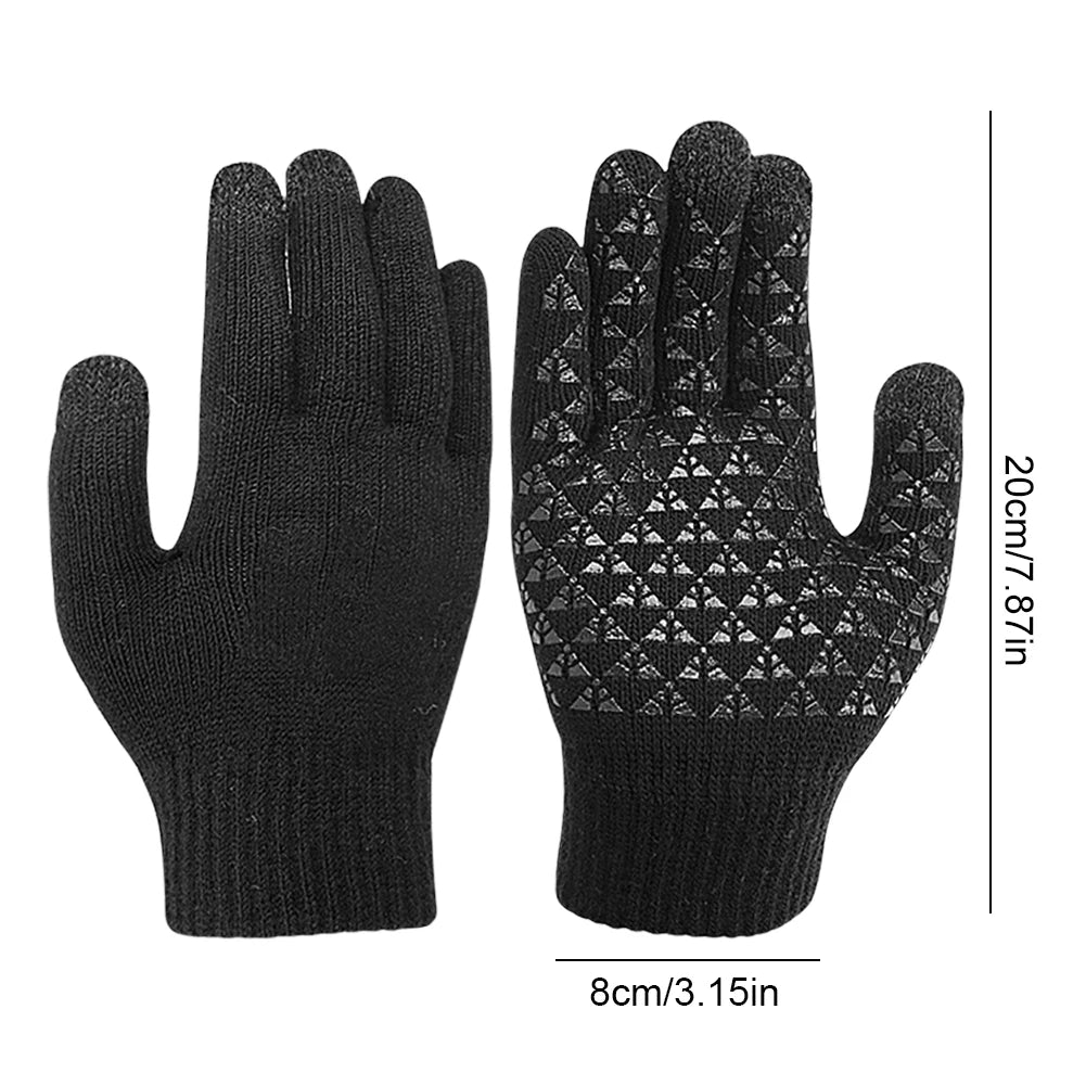 Winter Electric Heated Touchscreen Outdoor Gloves by Shunmaii