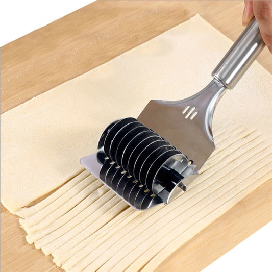 Manual Stainless Steel Noodle Cutter Pasta Maker Kitchen Tool