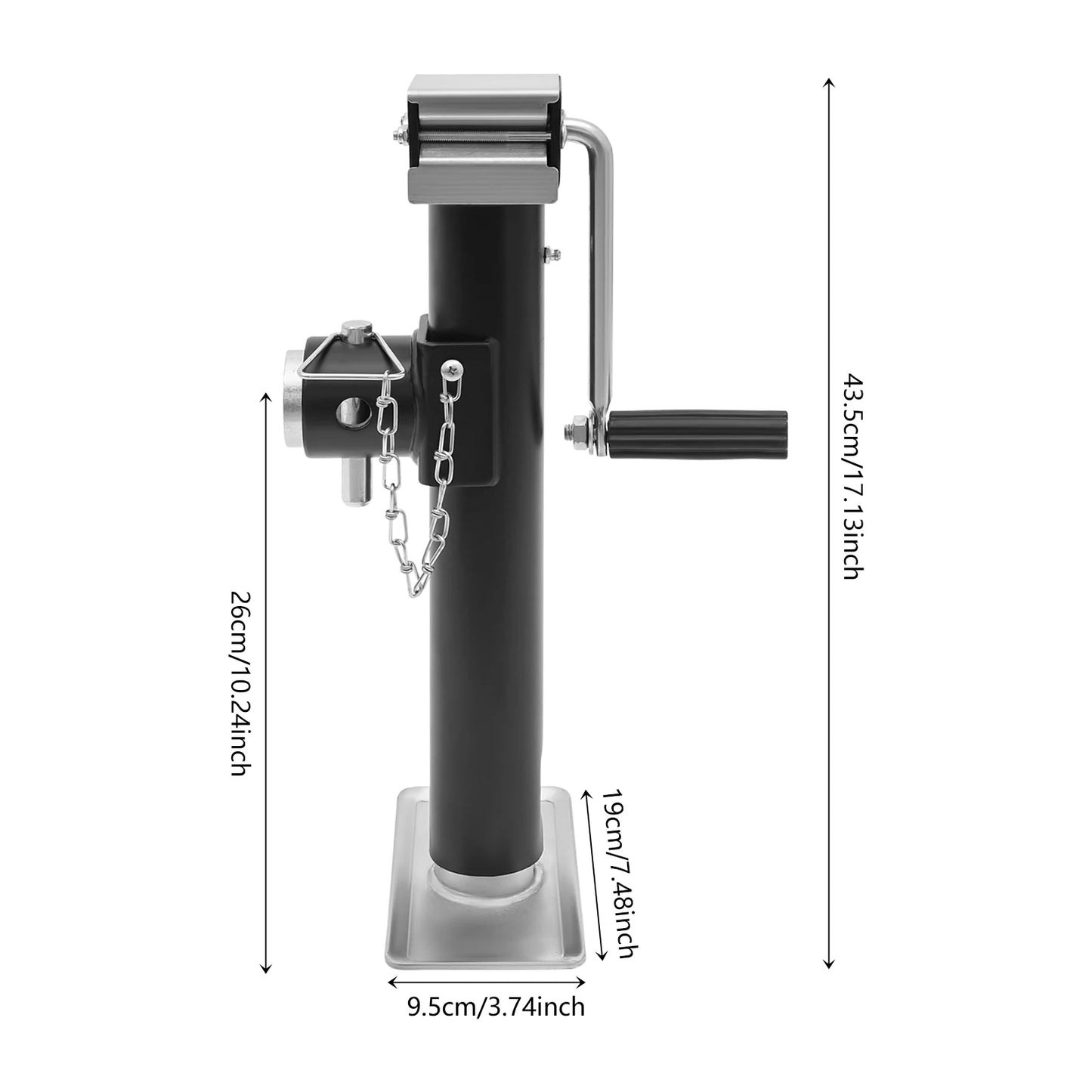 Trailer Jack With Manual Pump Profile Floor Jack 1 Ton