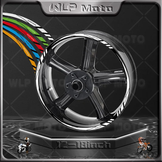 Choice Reflective Motorcycle Wheel Tape Stickers For Ducati