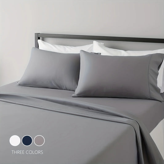 Breathable Cooling Luxury Bed Sheet Set for Ultimate Comfort