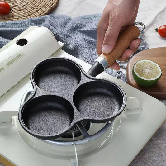 Cast Iron Non Stick Egg Frying Pan for Delicious Breakfasts