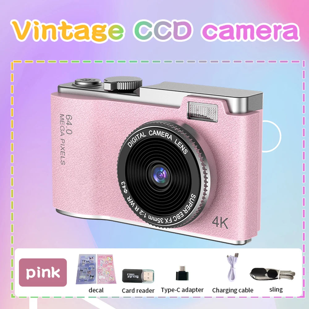 Compact Digital Camera for Kids with Autofocus and Zoom