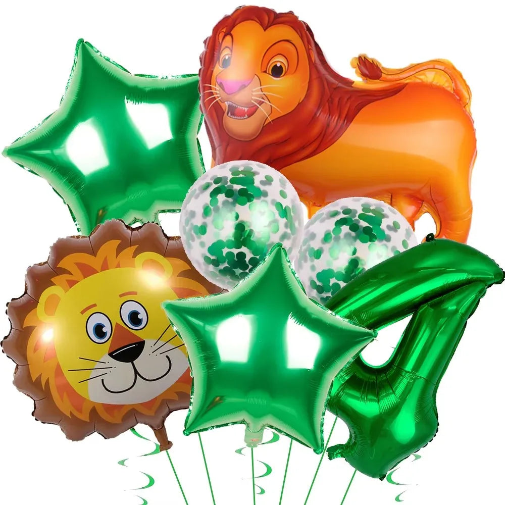 Lion King Simba Birthday Party Disposable Tableware and Decor Set