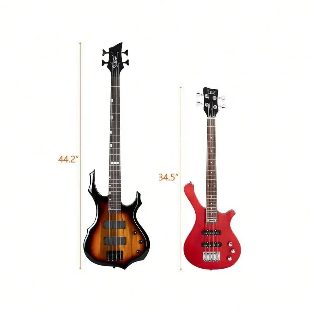 Child Electric Bass Guitar for School Beginners Right Handed