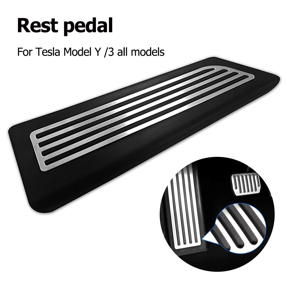 Stainless Steel Car Rest Footrest Pedals for Auto Interior