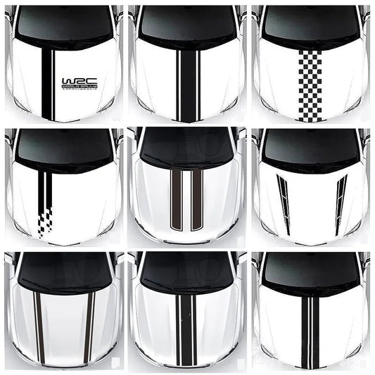 Personalized Waterproof Car Sticker Stripe Auto Modified Body Decoration Covering Film Skin Styling Accessories