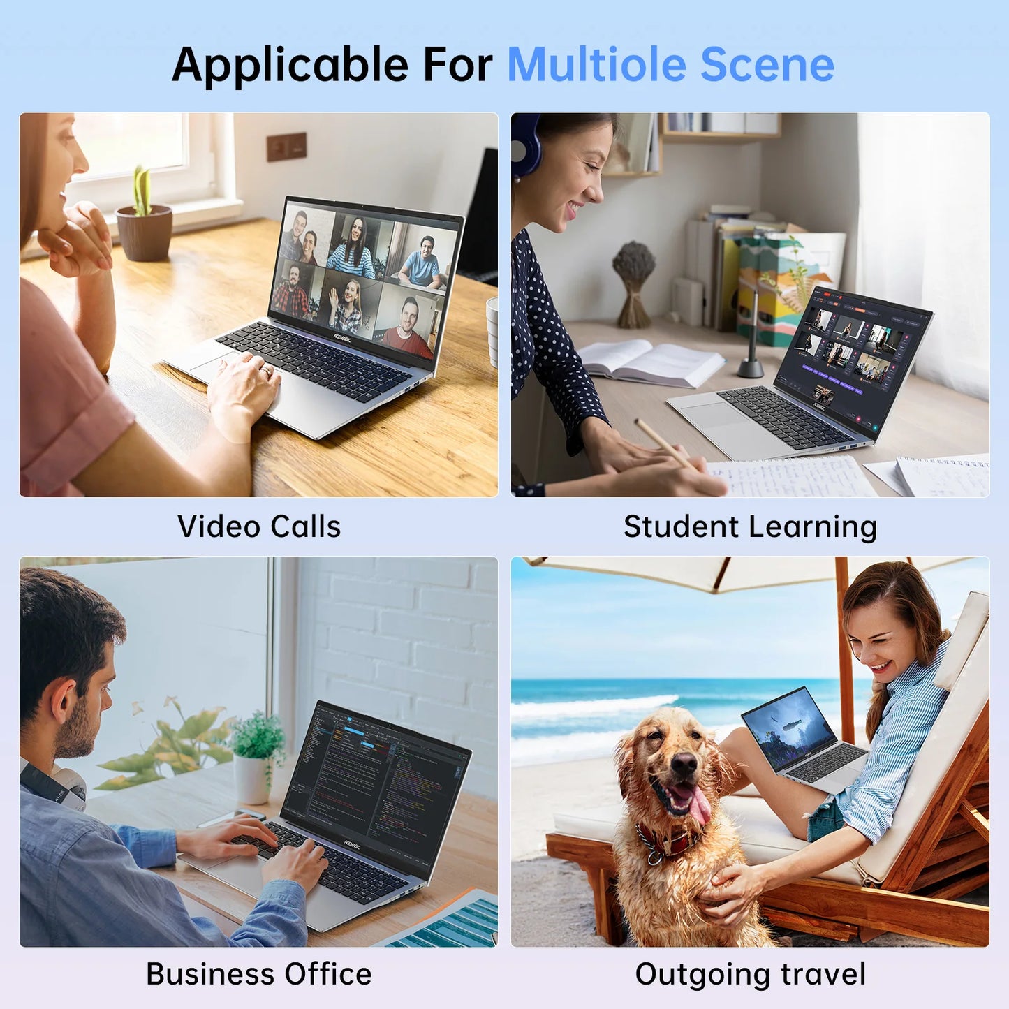ACEMAGIC 17.3 Inch FHD Laptop with Intel Alder Lake Processor