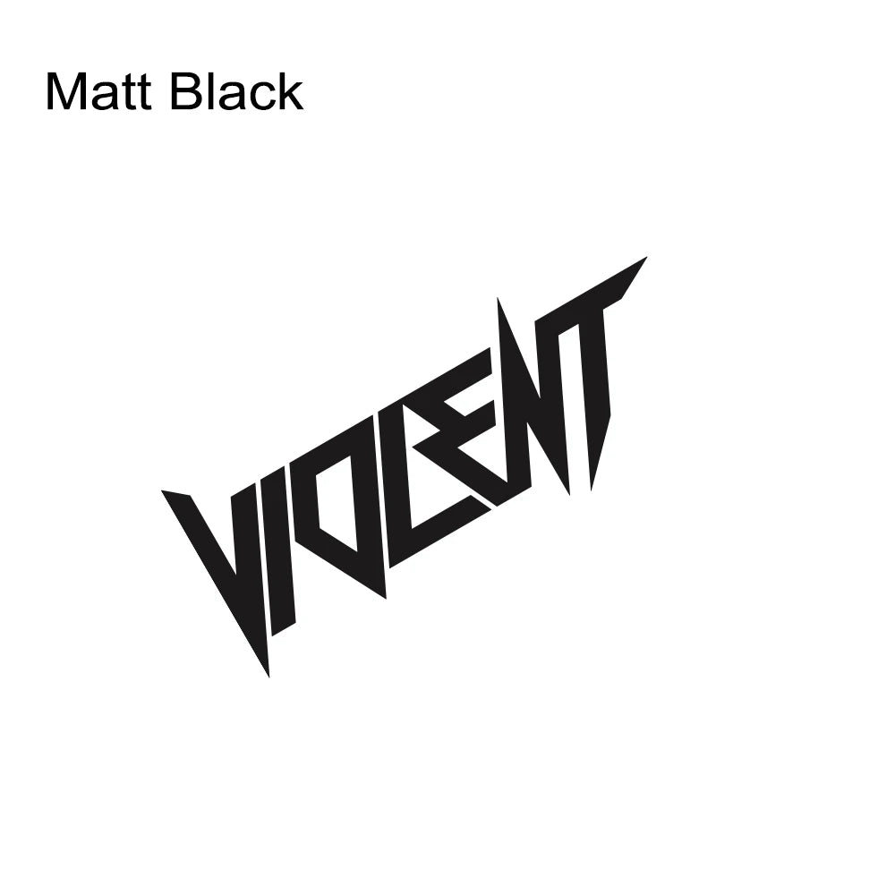 Violent Car Stickers Vinyl Film Front And Rear Windshield Truck Body Sunscreen Decals Drifting Auto Motorcycle Decor Accessories