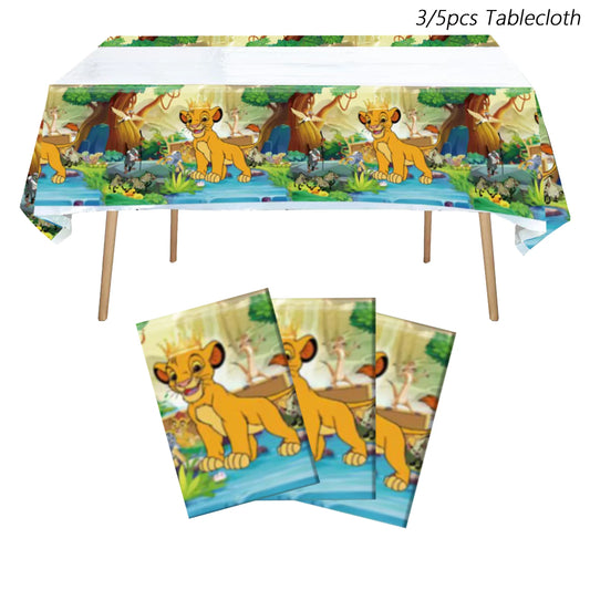 Disney The Lion King Birthday Party Tablecloth For Celebrations