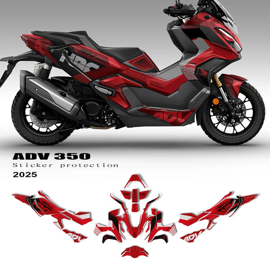 ADV 350 Fairing Protection Graphic Kit Decal Sticker Set