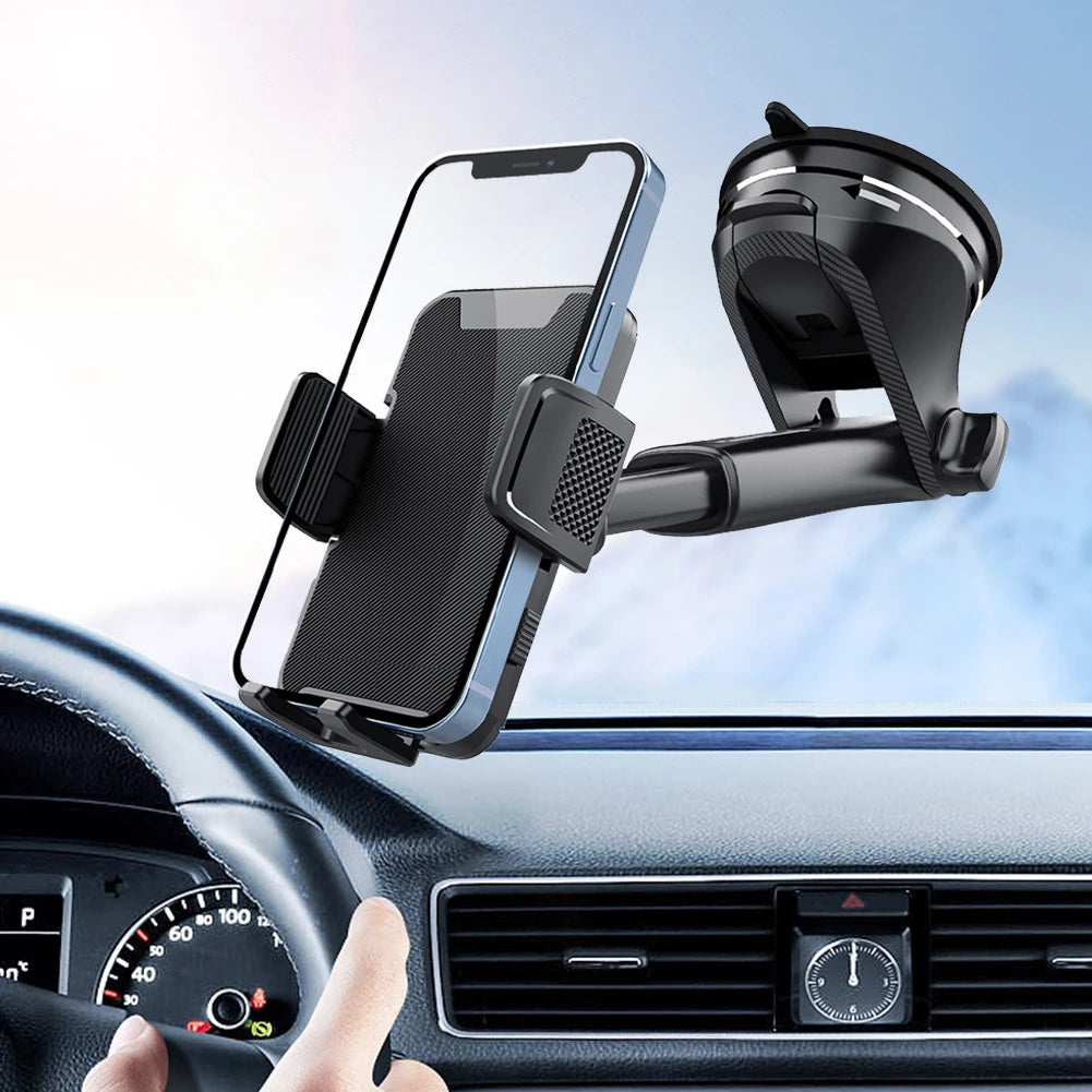 VKTECH Gravity Sucker Car Phone Holder 360 Degree Rotation Dashboard