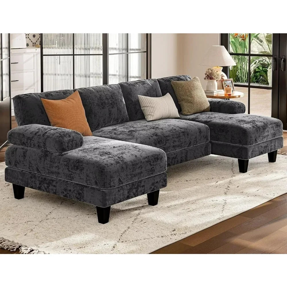 Txtin's U Shaped Sectional Sofa Living Room Couch