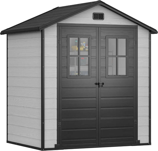 High-concerned Plastic Storage Shed for Garden Tools
