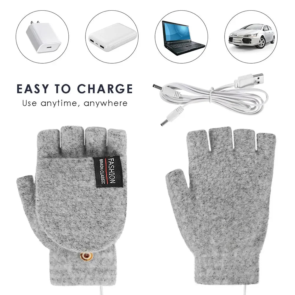 Shunmaii USB Heated Gloves With Touchscreen
