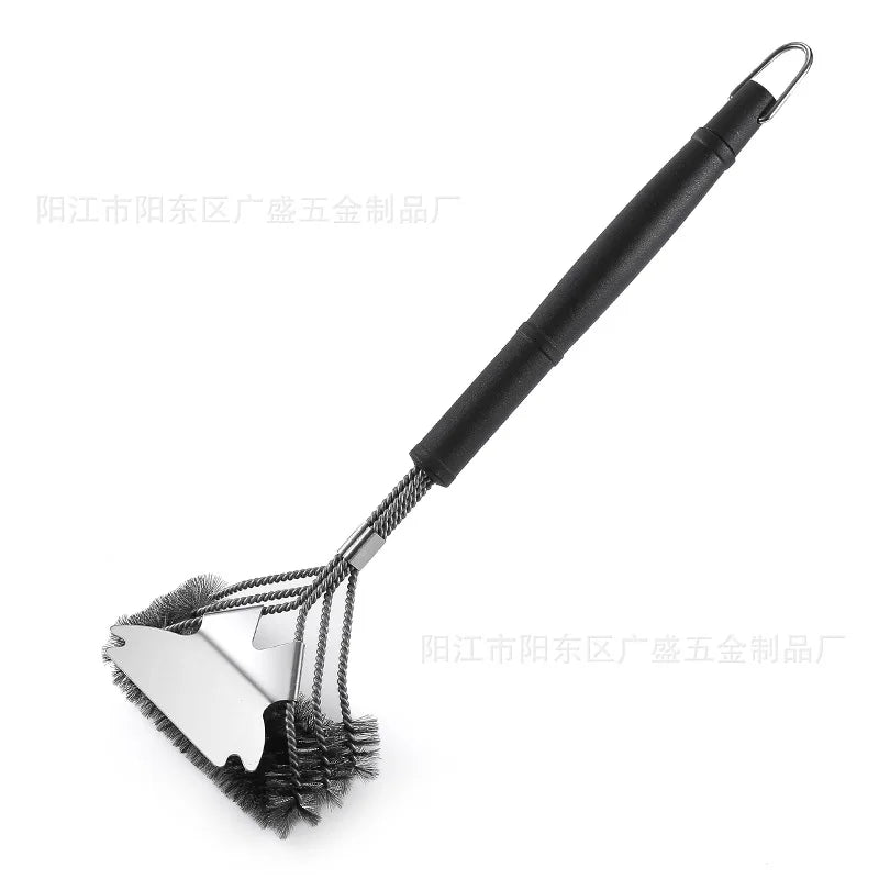 Stainless Steel Barbecue Grill Brush for Effortless Cleaning