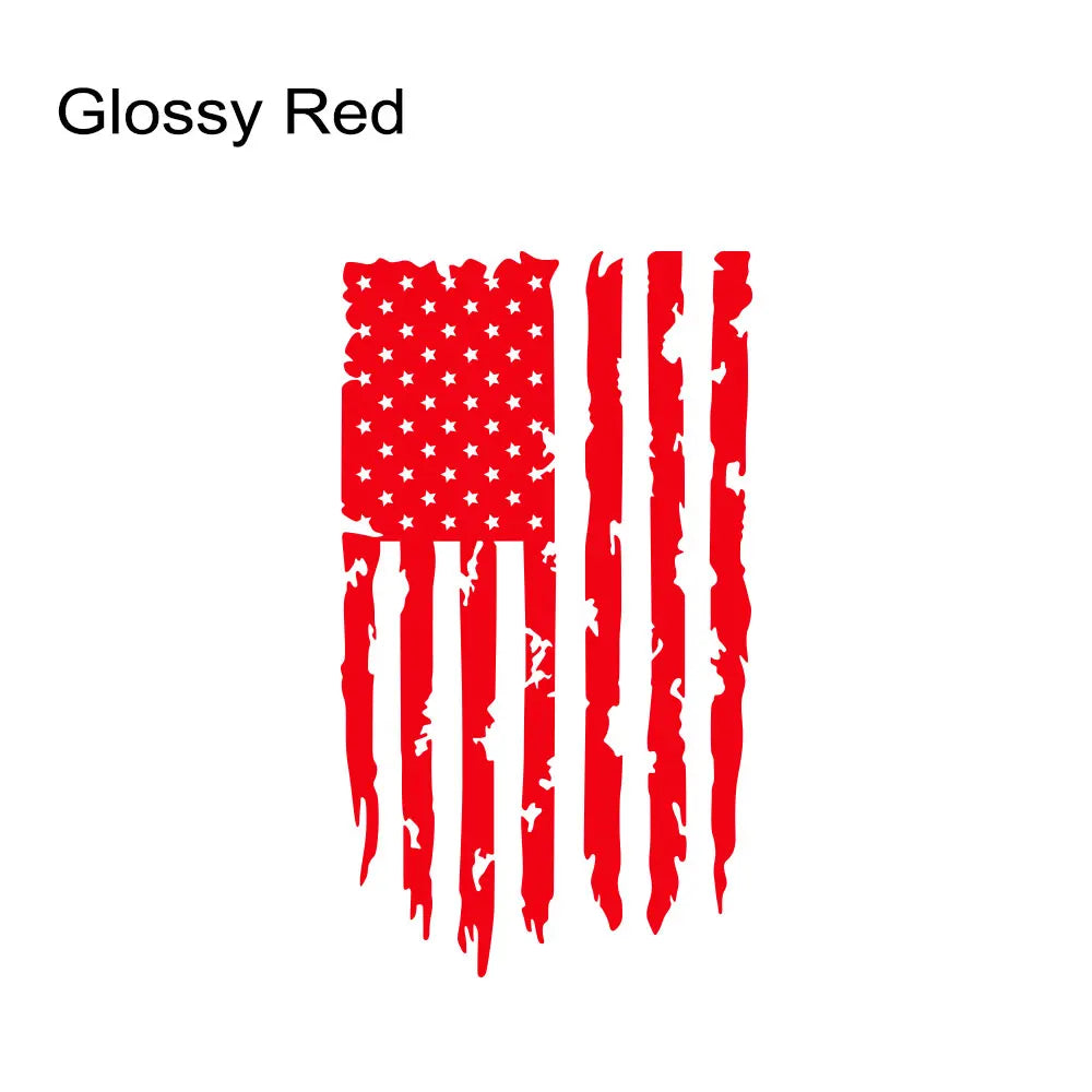 Car Sticker USA Flag For Toyota Hilux Tacoma Jeep Gladiator Isuzu Dmax Ford F150 Dodge RAM Tuning Motor Accessories Decor Decal