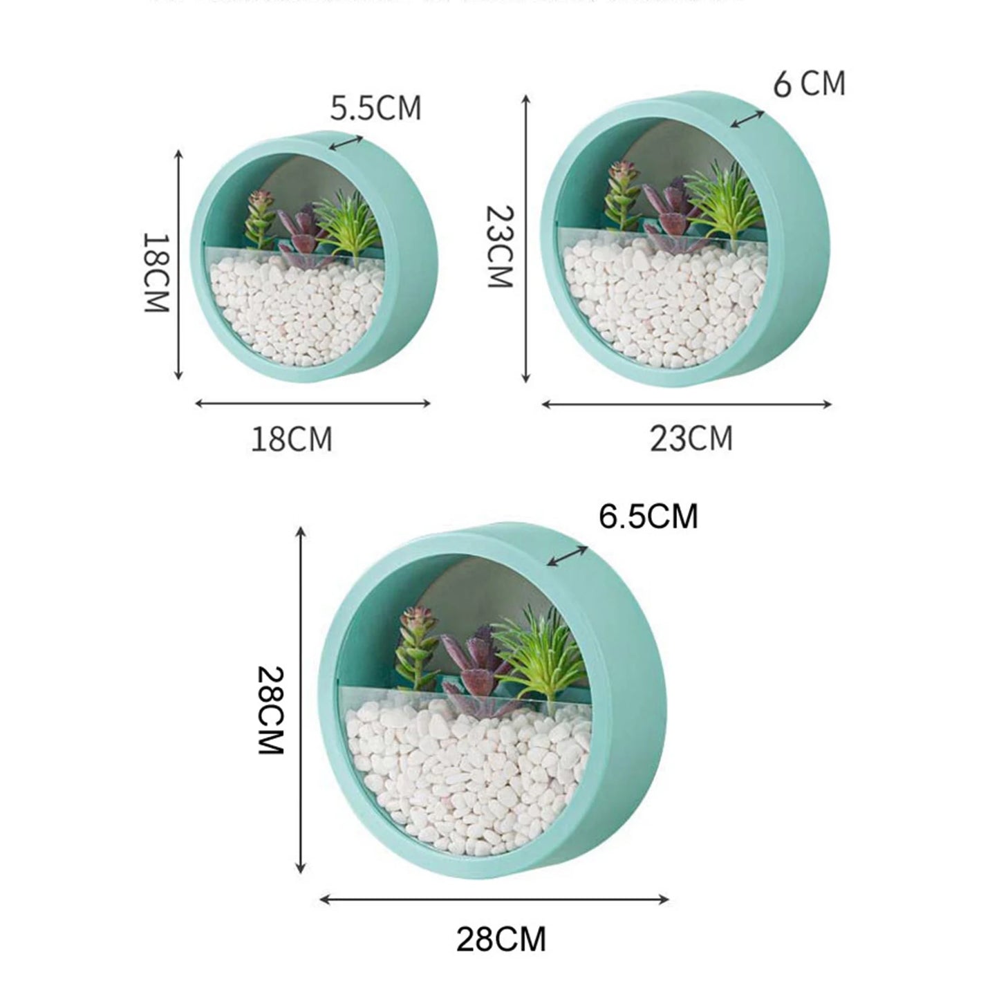 Choice Round Succulent Planter Wall Hanging Hydroponic