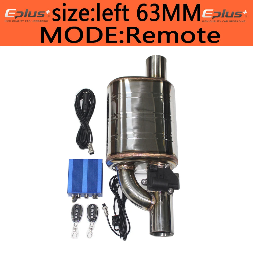 Eplus+ Car Exhaust System Electric Valve Control Silencer