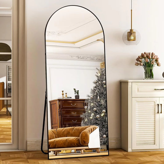 HARRITPURE Mirror With Aluminum Alloy Frame For Living Room
