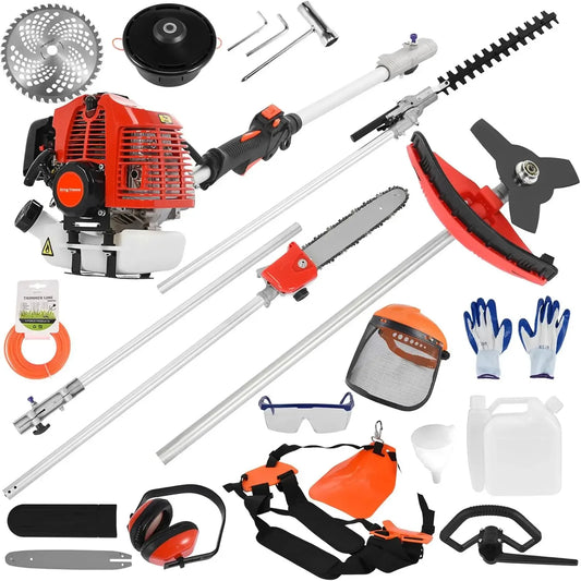 5 In 1 Gas Powered Lawn Care Tool For All Your Gardening Needs