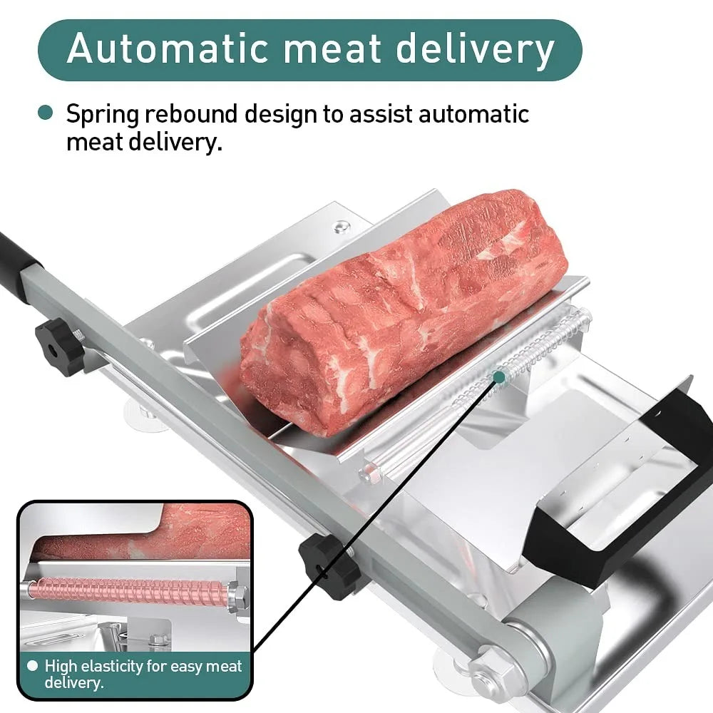 Stainless Steel Manual Meat And Vegetable Slicing Knife