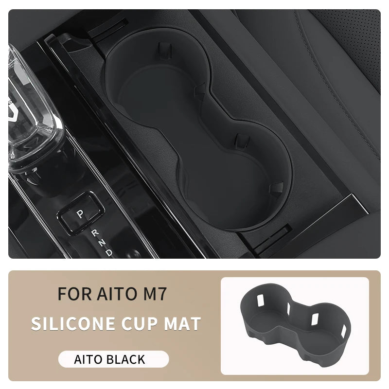 Silicone Cup Holder Limiter For SERES 5 AITO M7 M5