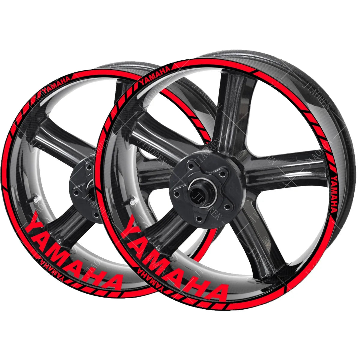 Yamaha Wheel Logo Sticker Rim Decal Vinyl Set Kit Pro