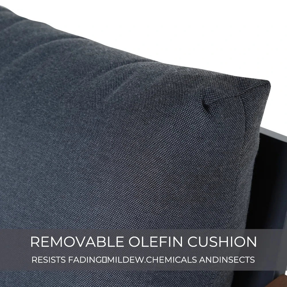 Grand Patio Outdoor Modern Aluminum Furniture 5 Person Set